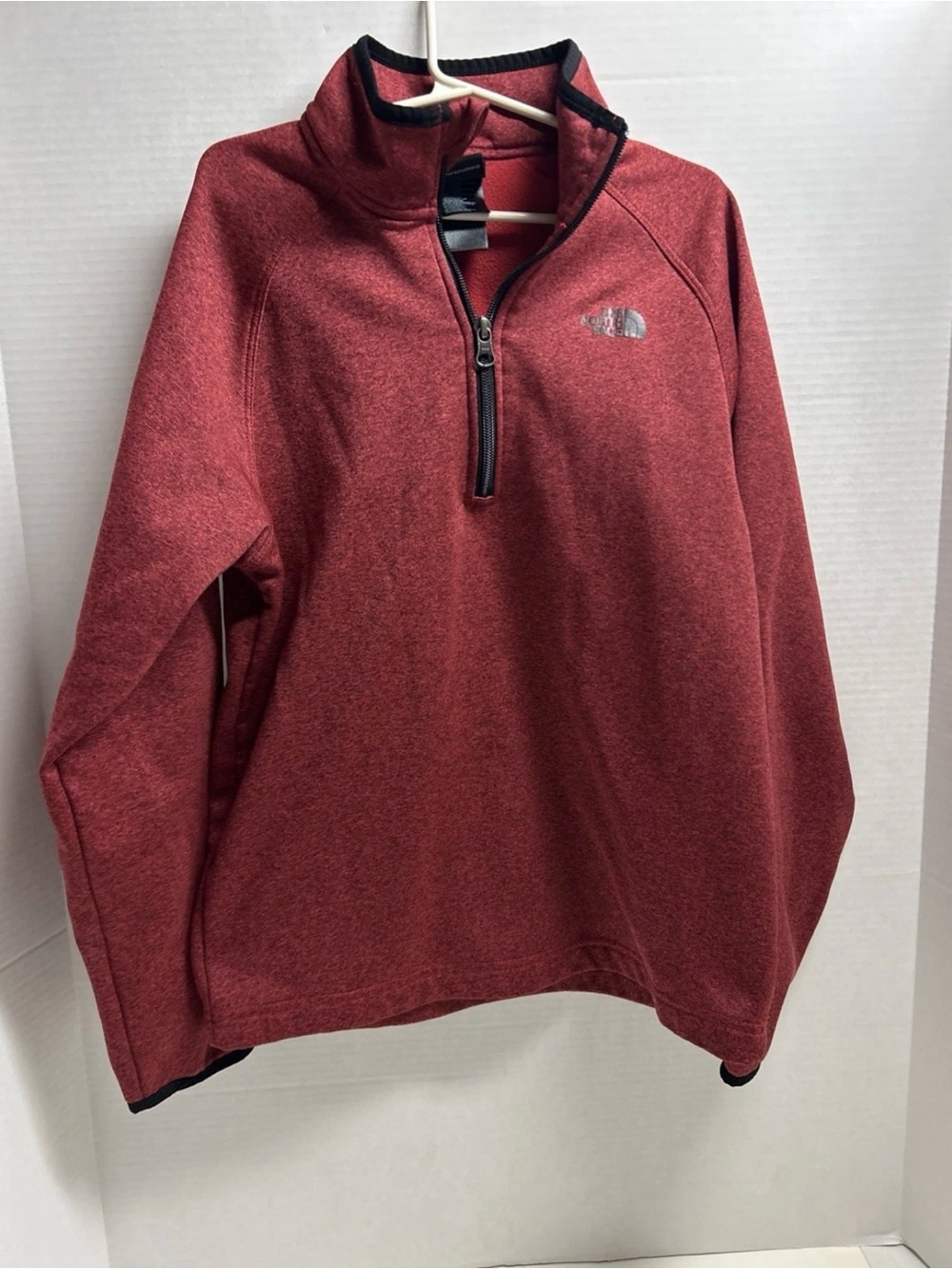 The North Face Boys Quarter Zip Pullover Fleece Size Kids L 14/16